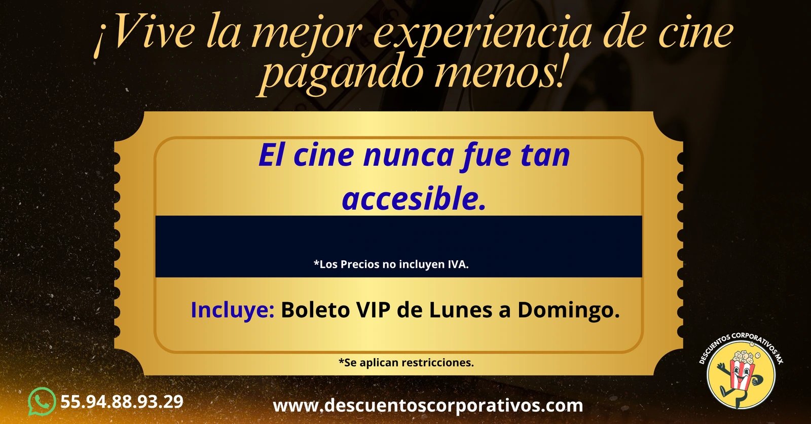 Cupón CINÉPOLIS L-D