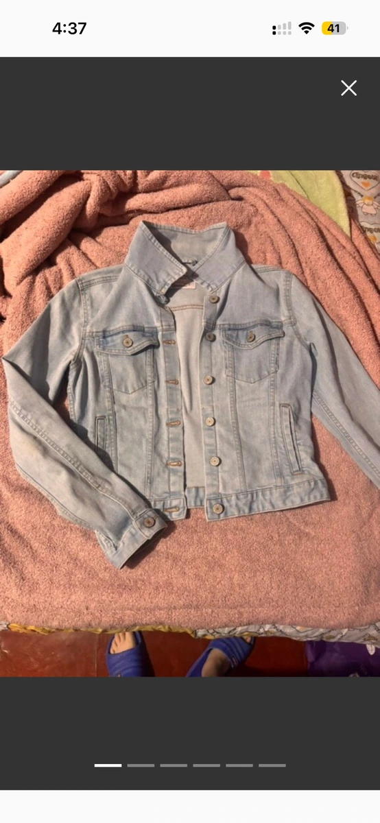 Chamarra de mezclilla pull and bear