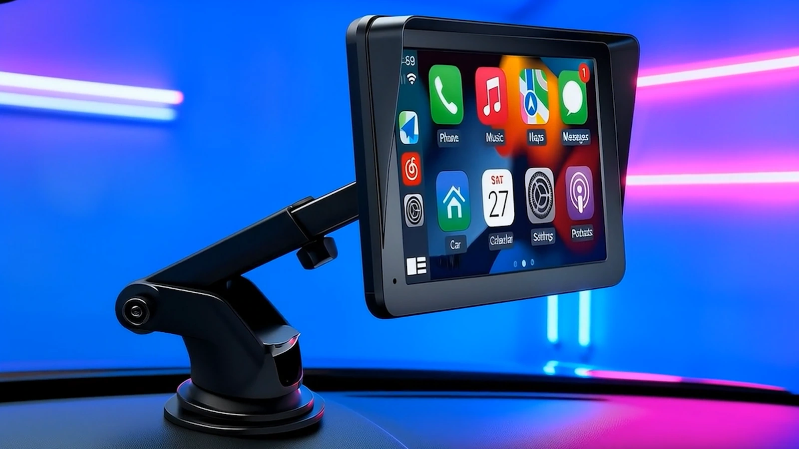 SMART RIDE Pantalla Táctil 7” con Android Auto y Apple CarPlay | TEC EVOLUTION