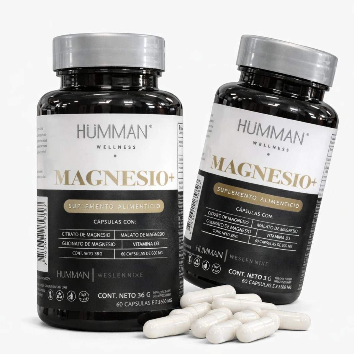 Paquete 2 Hümman Magnesio+ | Relajación y Mejor Sueño