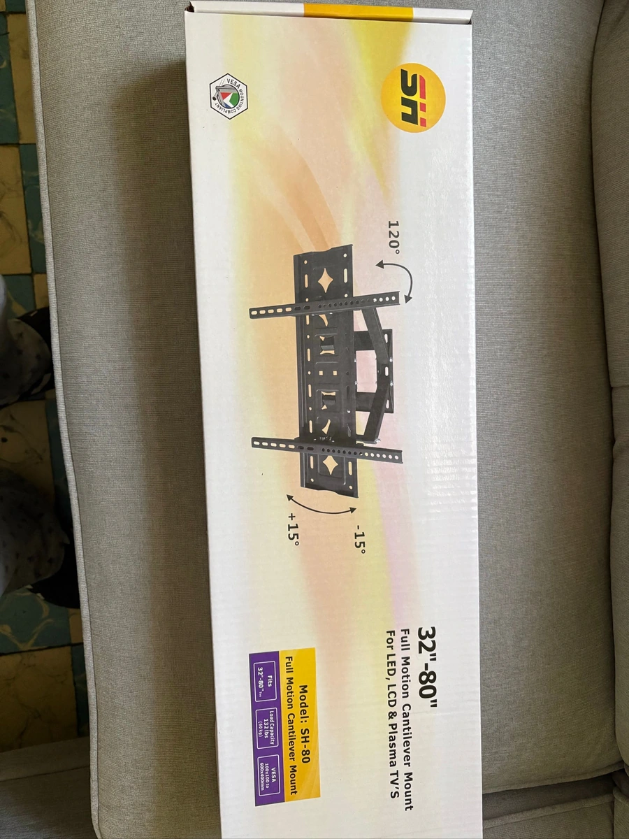 Soporte de pared para televisor hasta 80 pulgadas