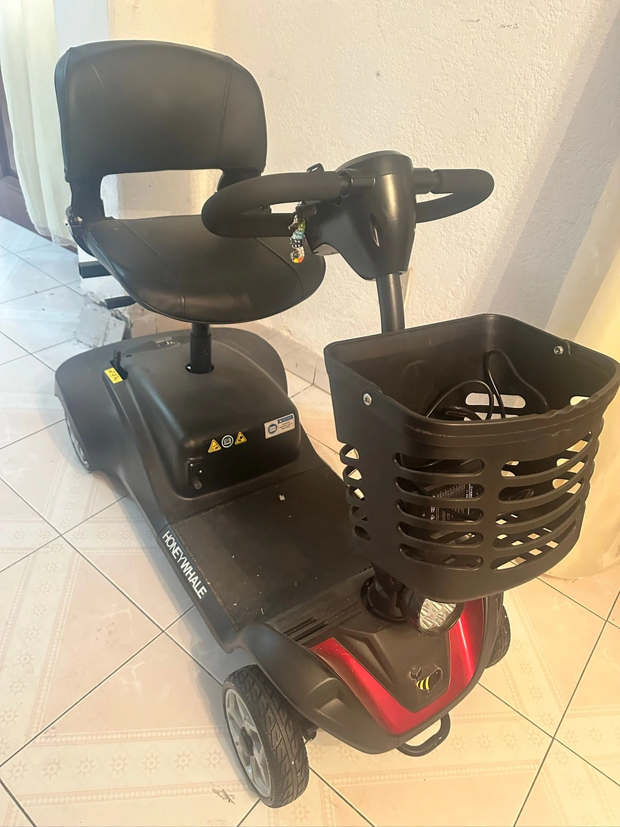 Silla eléctrica con canastilla