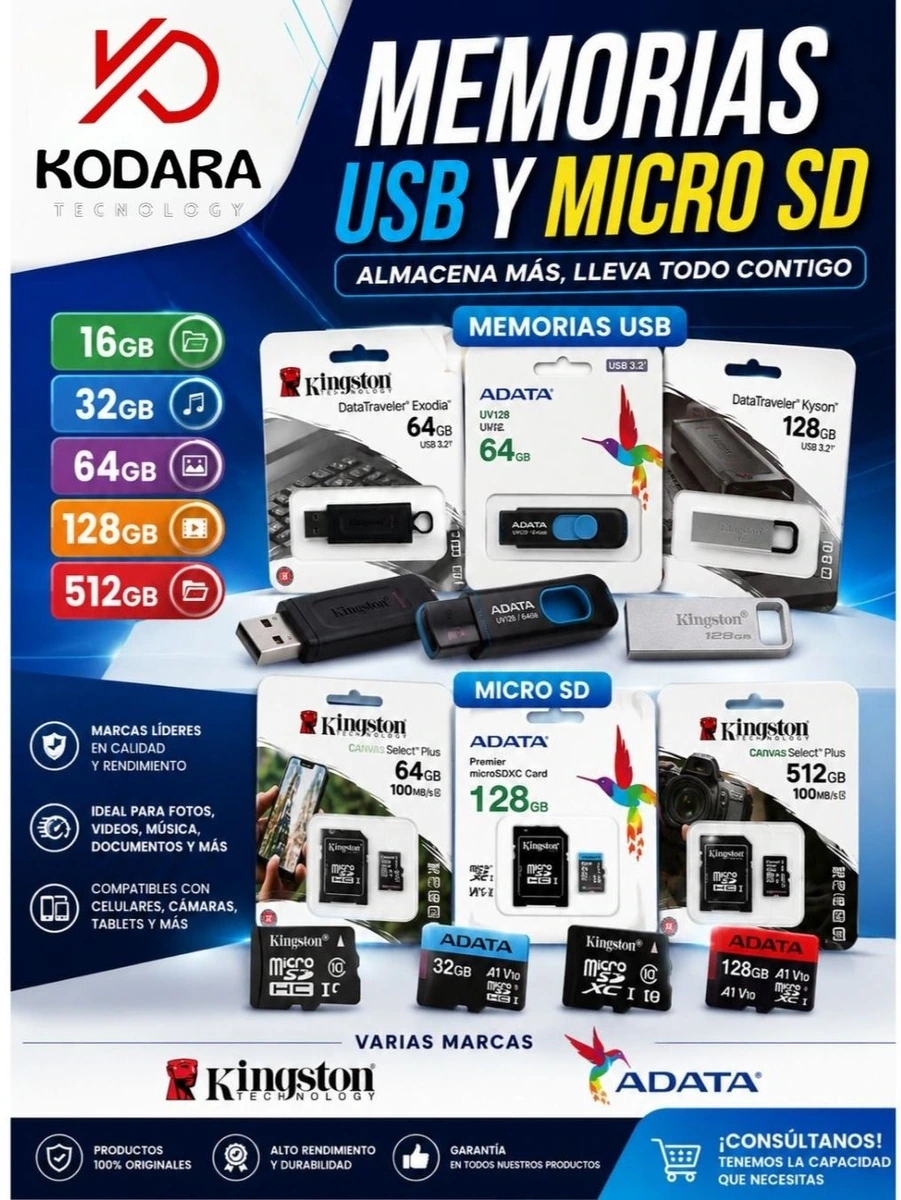 MEMORIAS USB