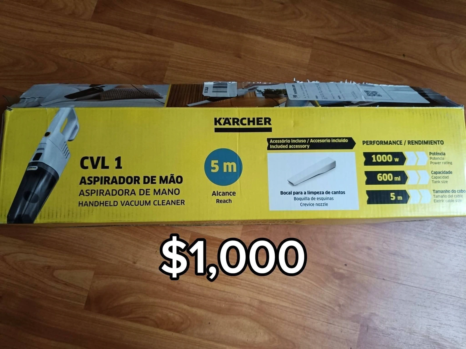 Aspiradora manual Karcher