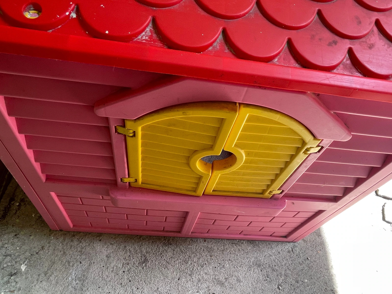 Remato casa infantil de plastico