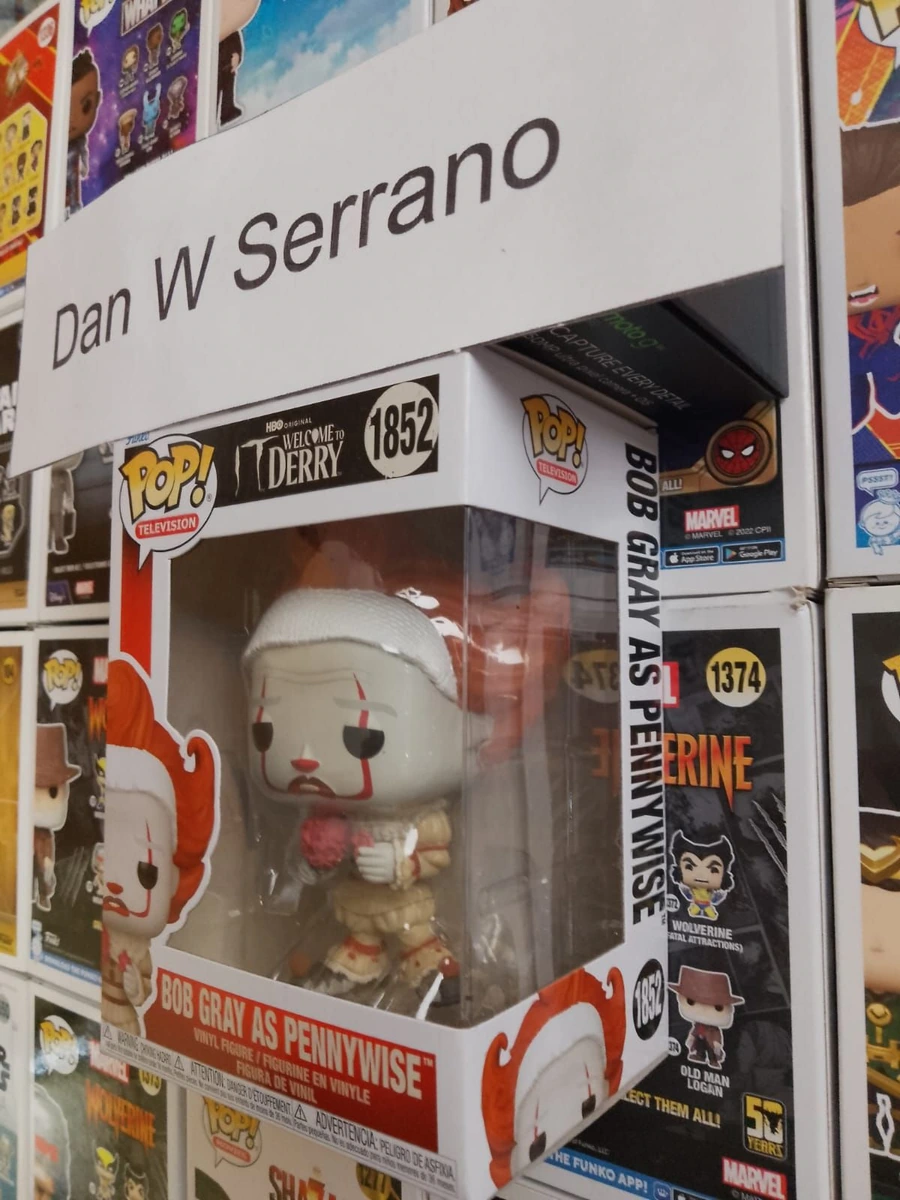 Funko Pop TV: It Welcome To Derry - Bob Gray como Pennywise #1852