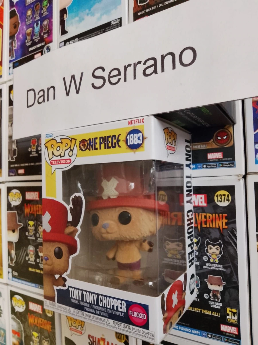 Funko Pop TV: One Piece Live Action - Tony Tony Chopper Flocked #1883