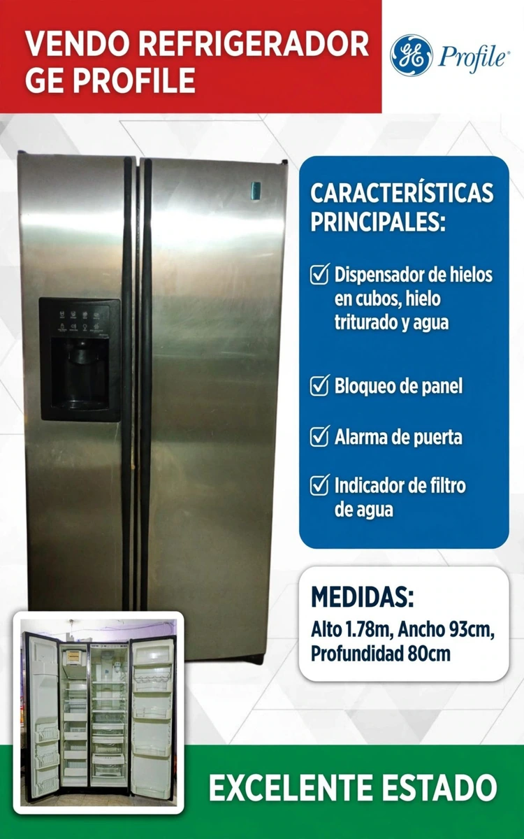 💲Refrigerador General Electric Profile 💲