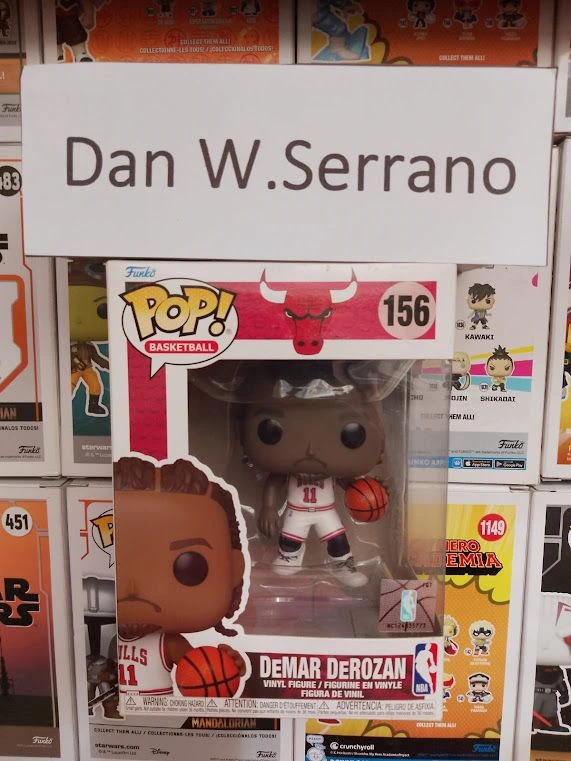 Funko Pop NBA: Bulls - DeMar DeRozan #156