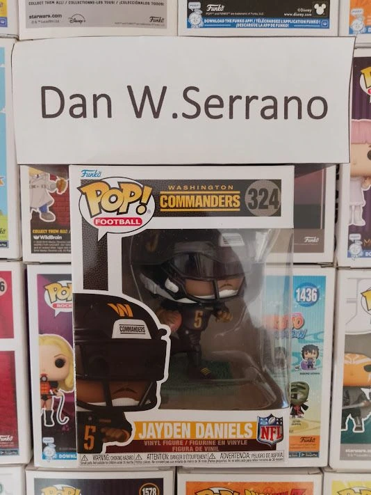 Funko Pop NFL: Commanders - Jayden Daniels #324