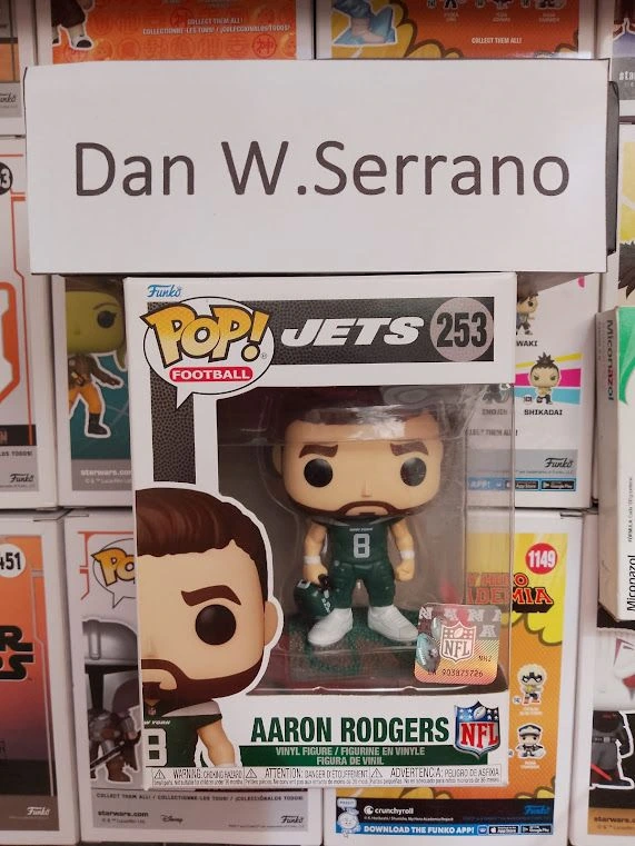 Funko Pop NFL: Jets - Aaron Rodgers #253