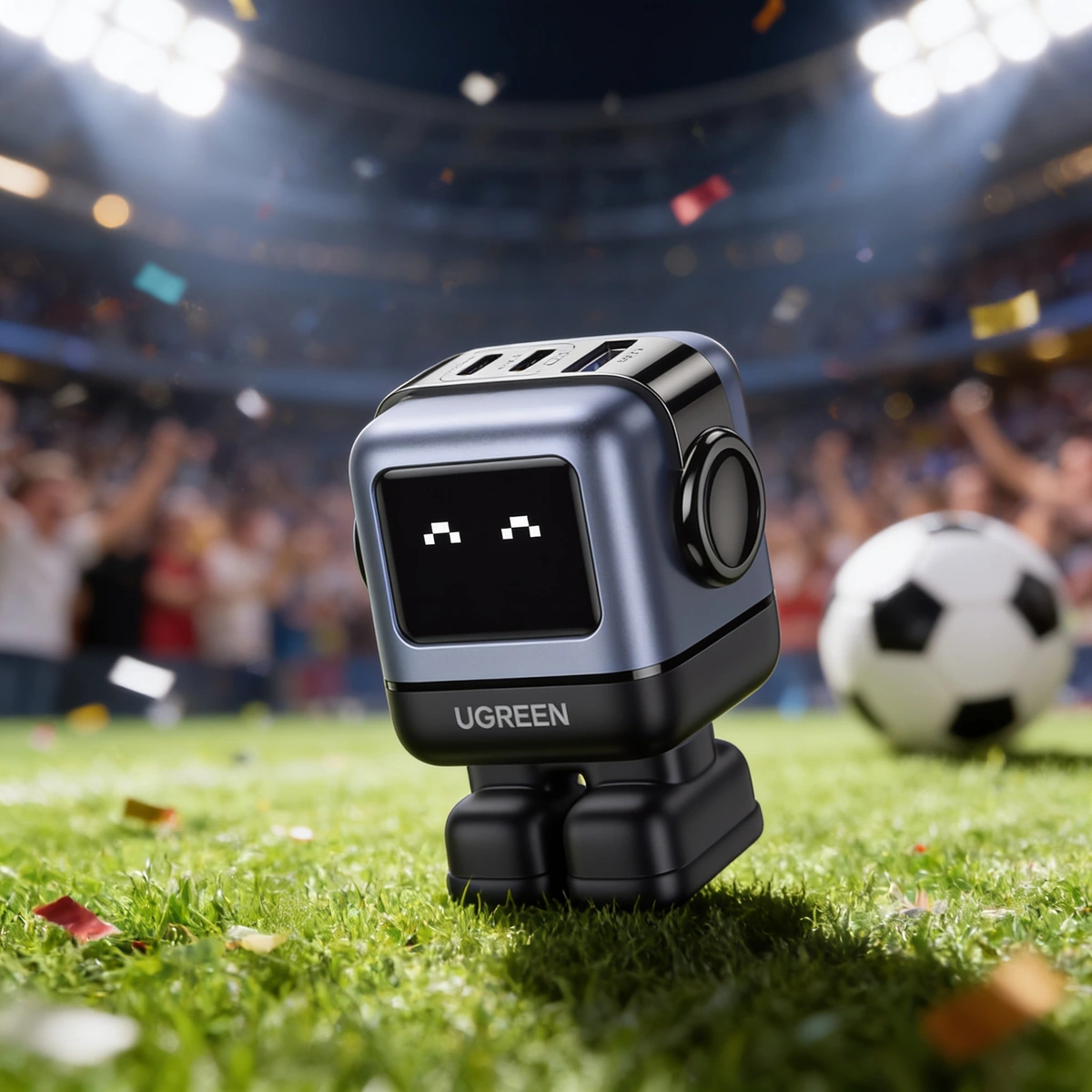 UGREEN - Cargador RobotGaN de 65W Serie UNO