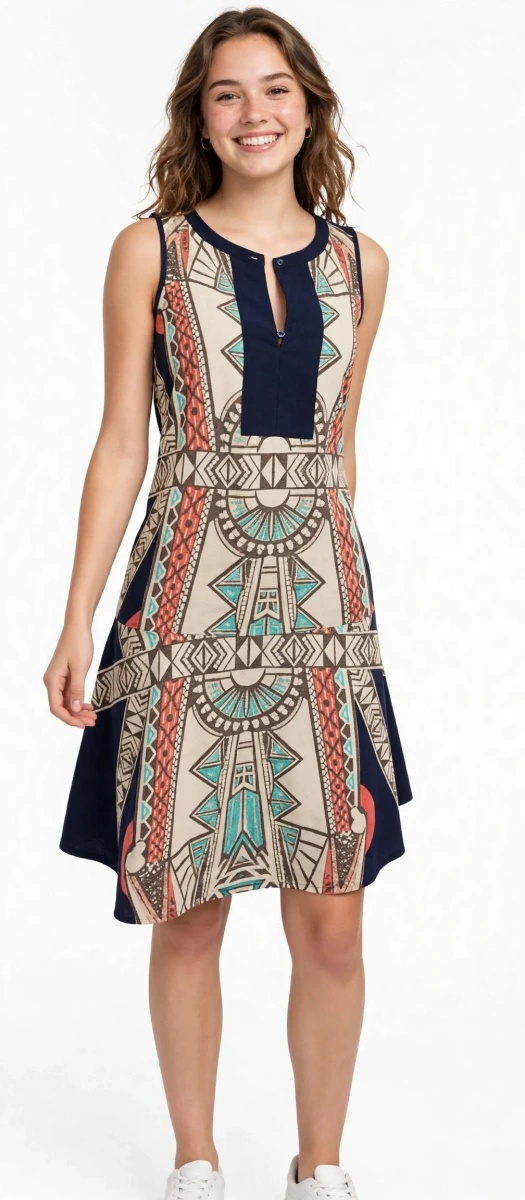 VESTIDO LINDO JUVENIL FRESCO