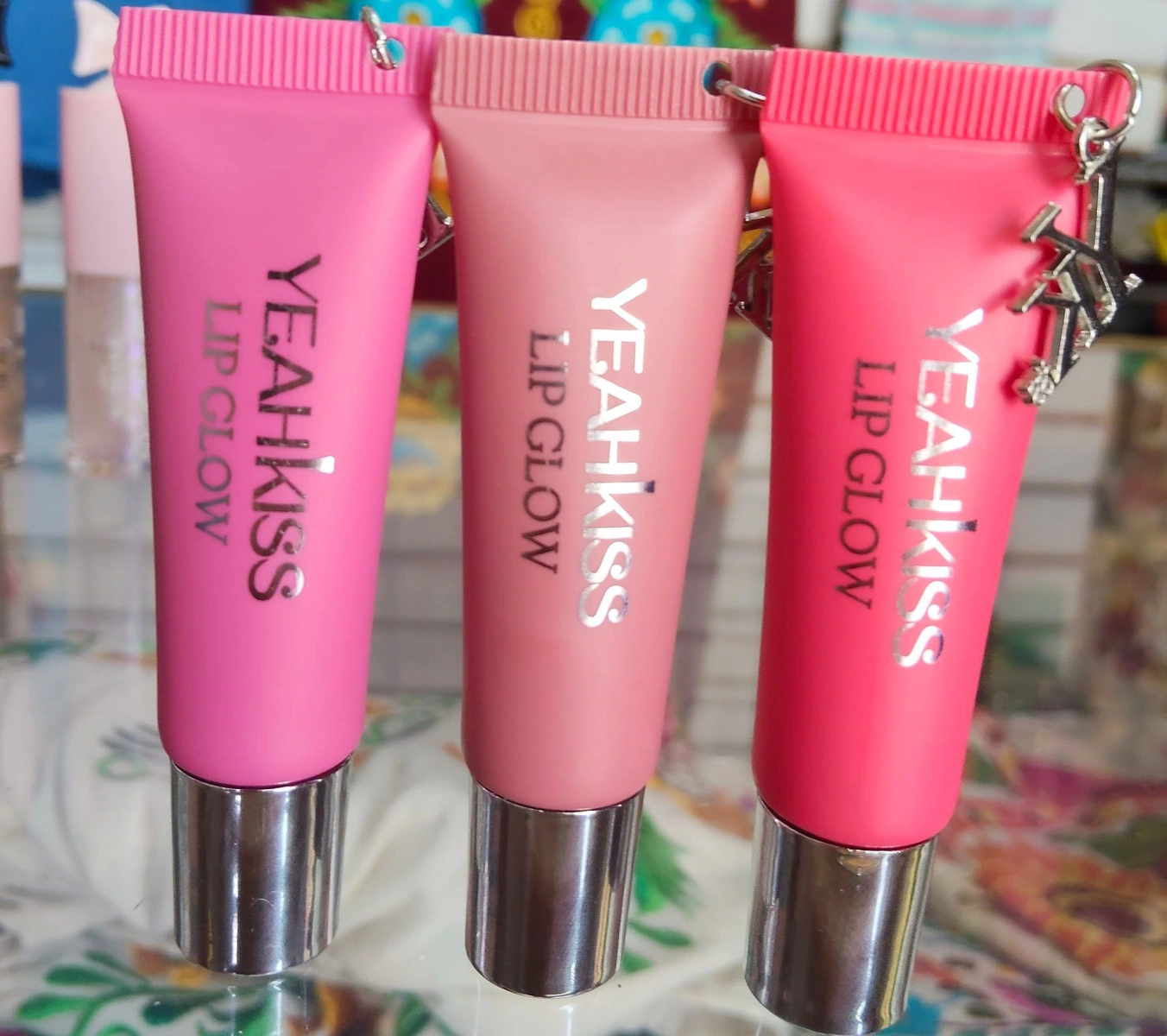 Gloss con llavero