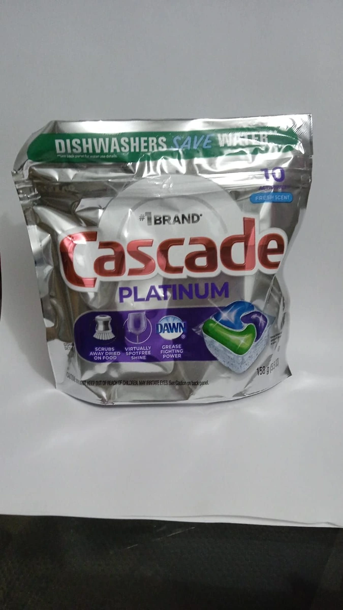 Detergente para lavavajillas Cascade