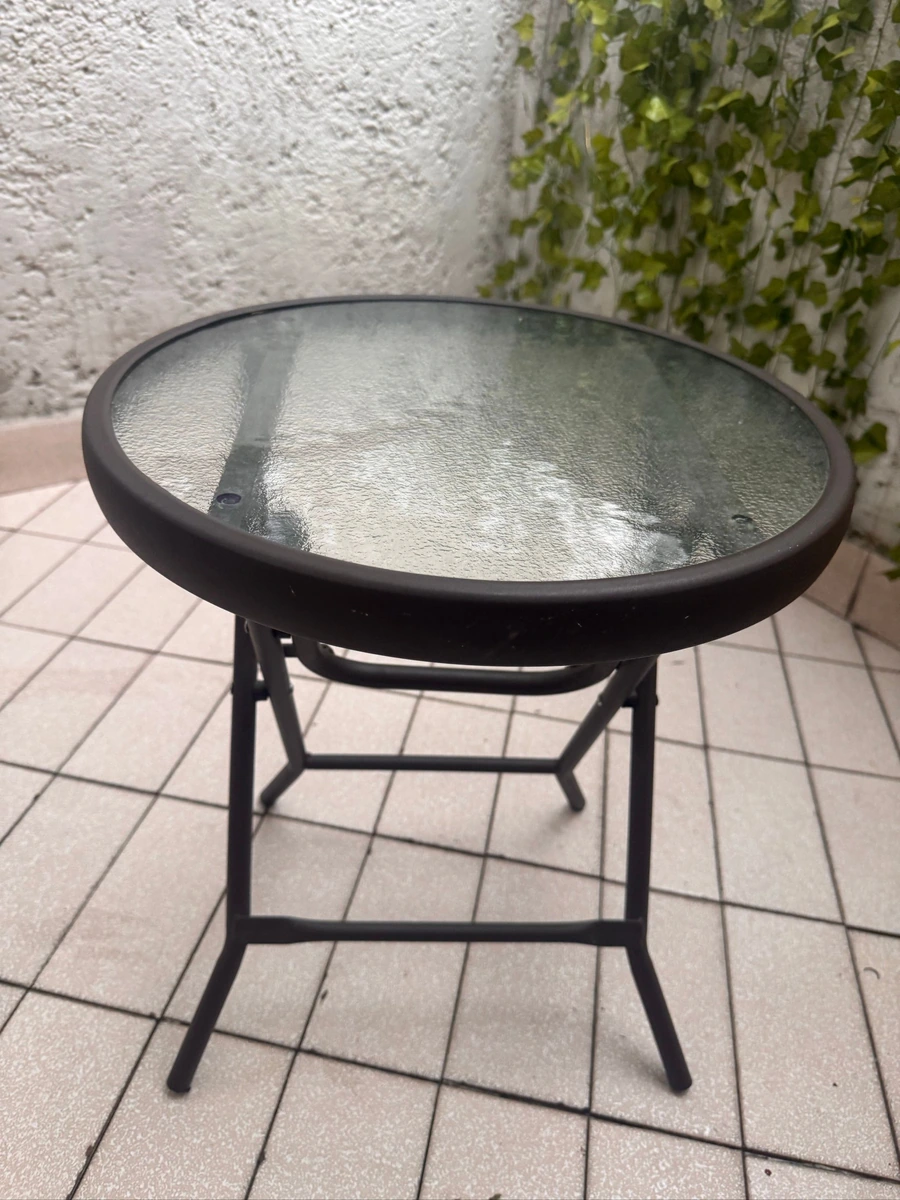 Mesa para exterior plegable