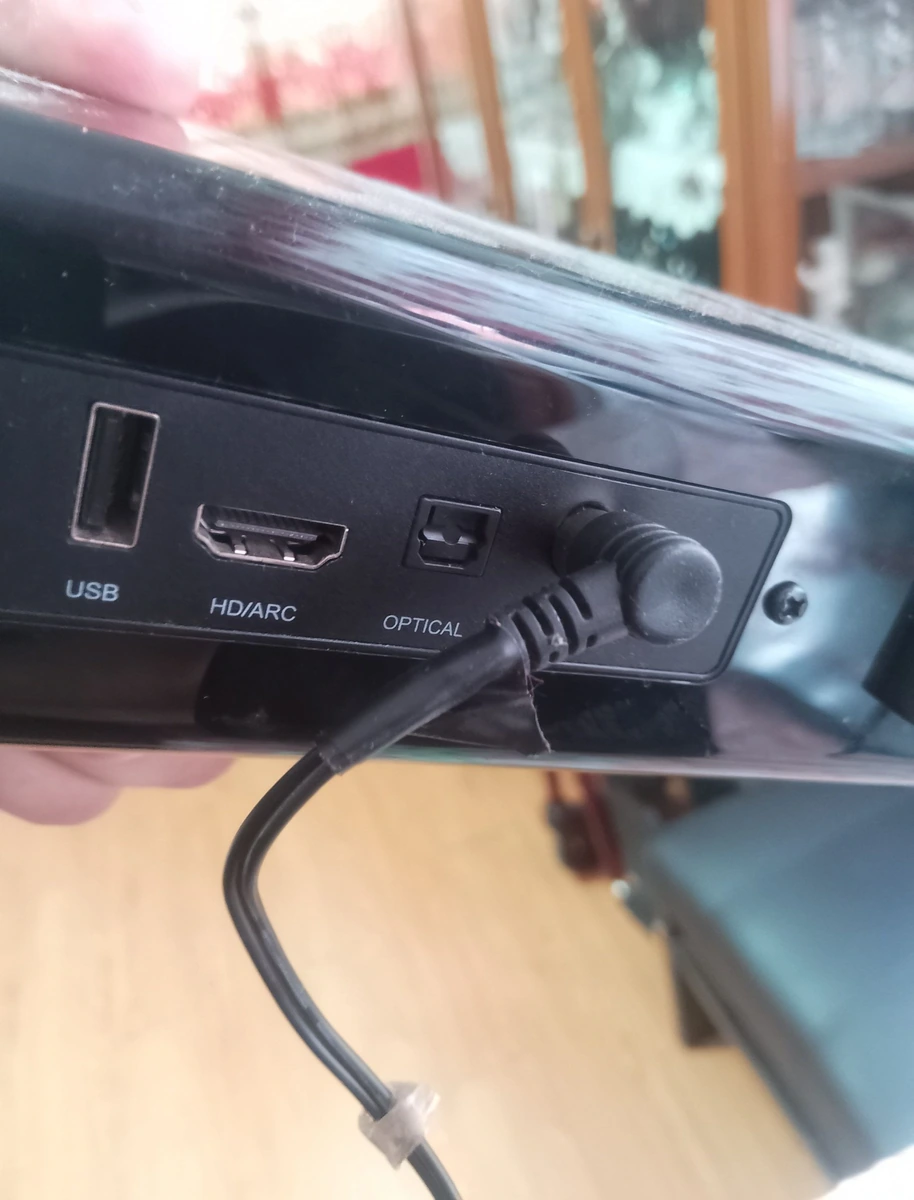 Barra de sonido con Bluetooth aux USB optical sin control