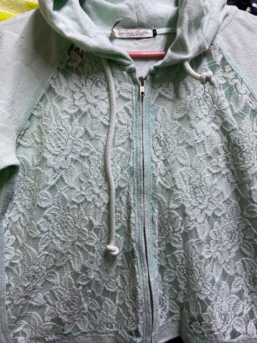Sudadera verde agua claro