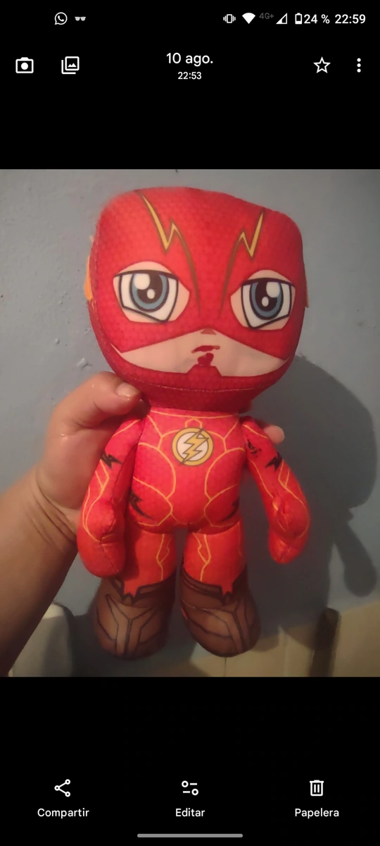 PELUCHE DE FLASH REPARADO SE ENTREGA EN AV PANTITLAN Y SOR JUANA W5575404845