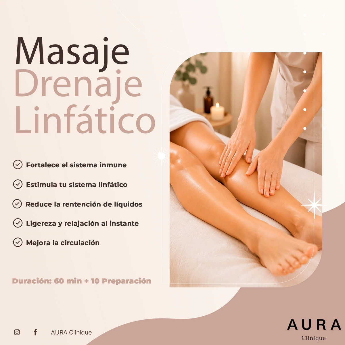 Masaje de Drenaje Linfático – Roma Norte