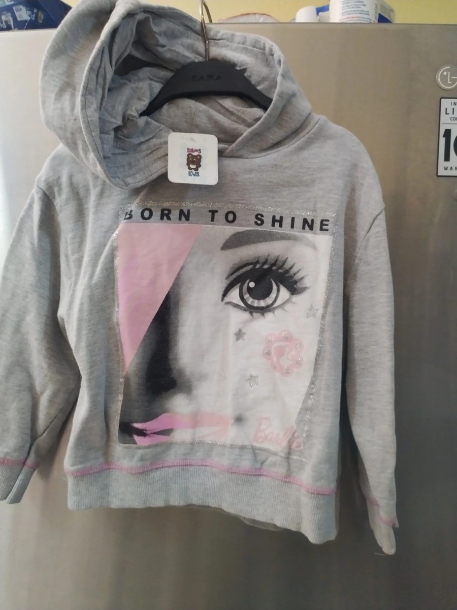 Bonita sudadera de algodón con capucha talla 5/6
