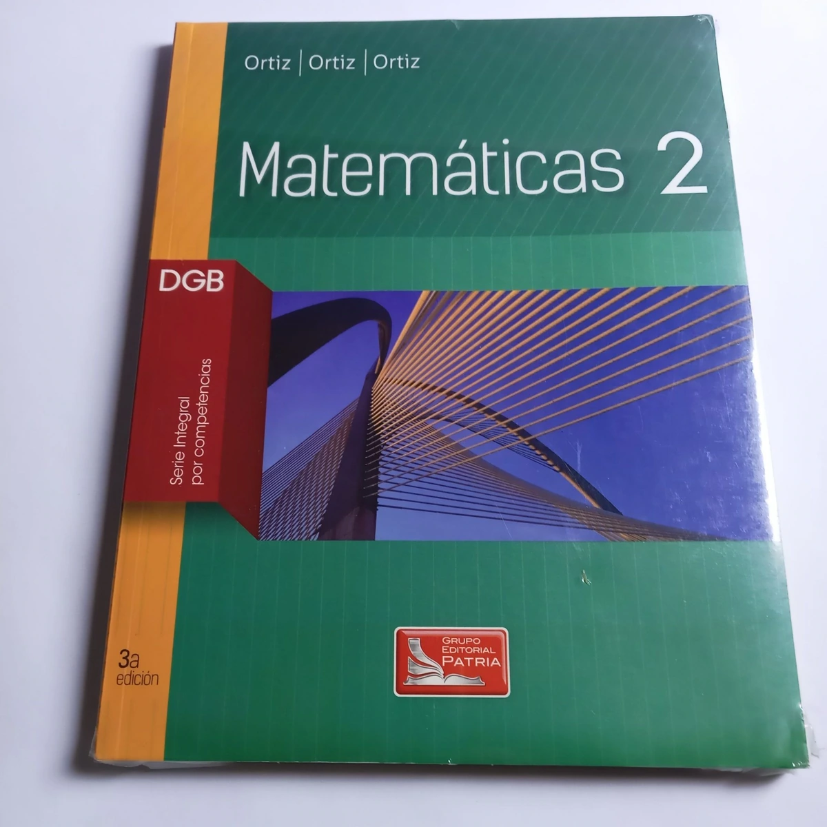 Libro de Matemáticas 2 con cuaderno de ejercicios