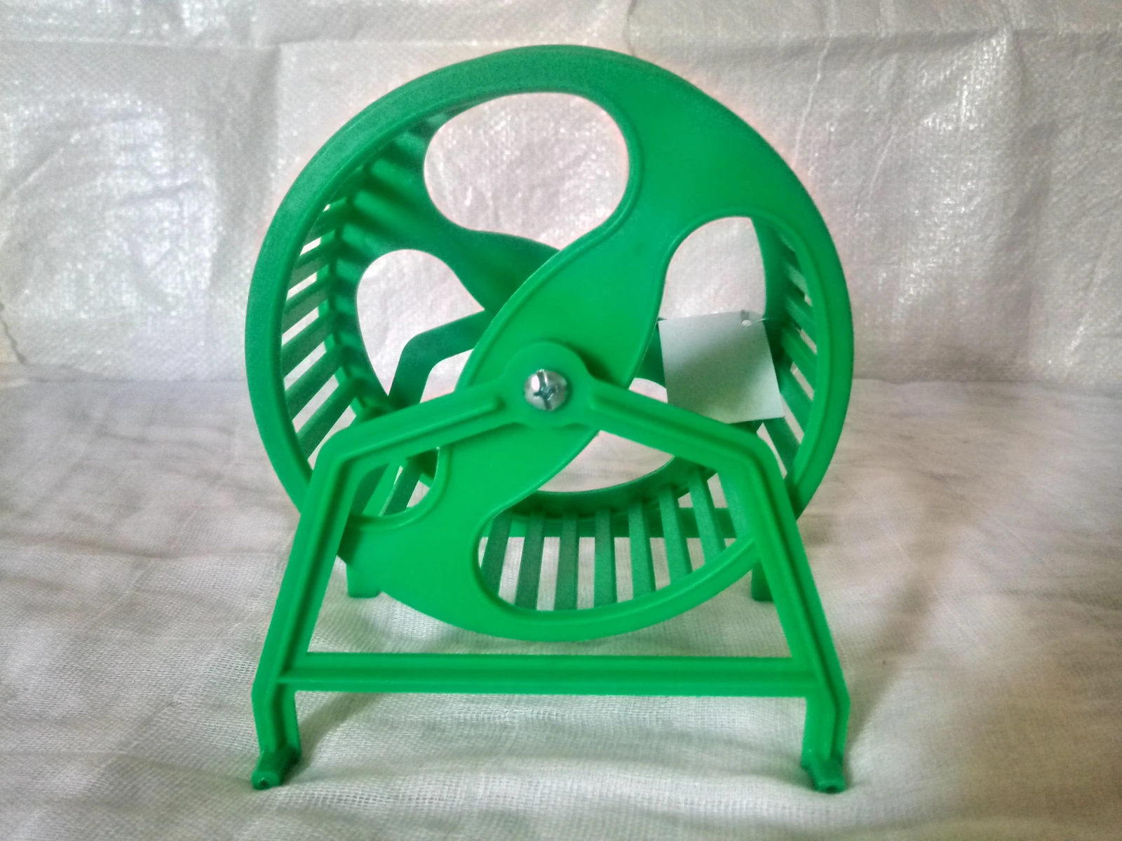 Rueda Ejercitadora Para Hamster De 14 Cms Con Base