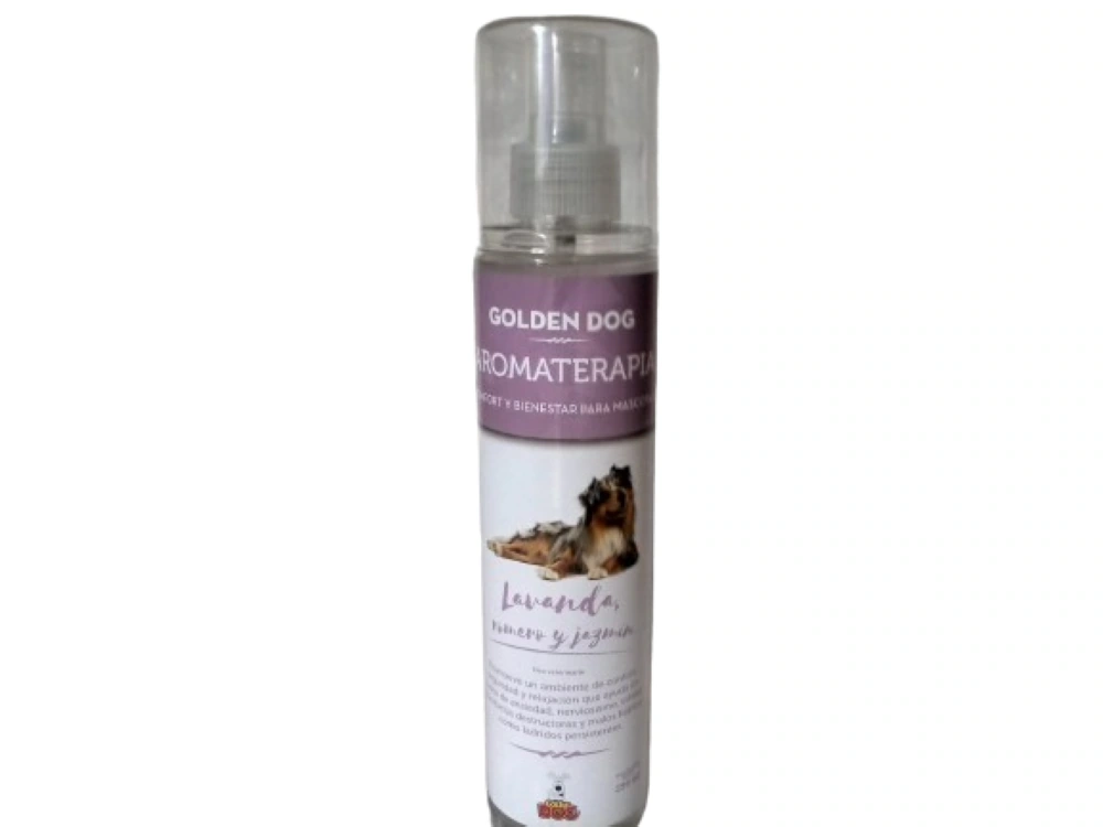 Aromaterapia Relajante Para Perro Golden Dog 250 Ml, Lavanda