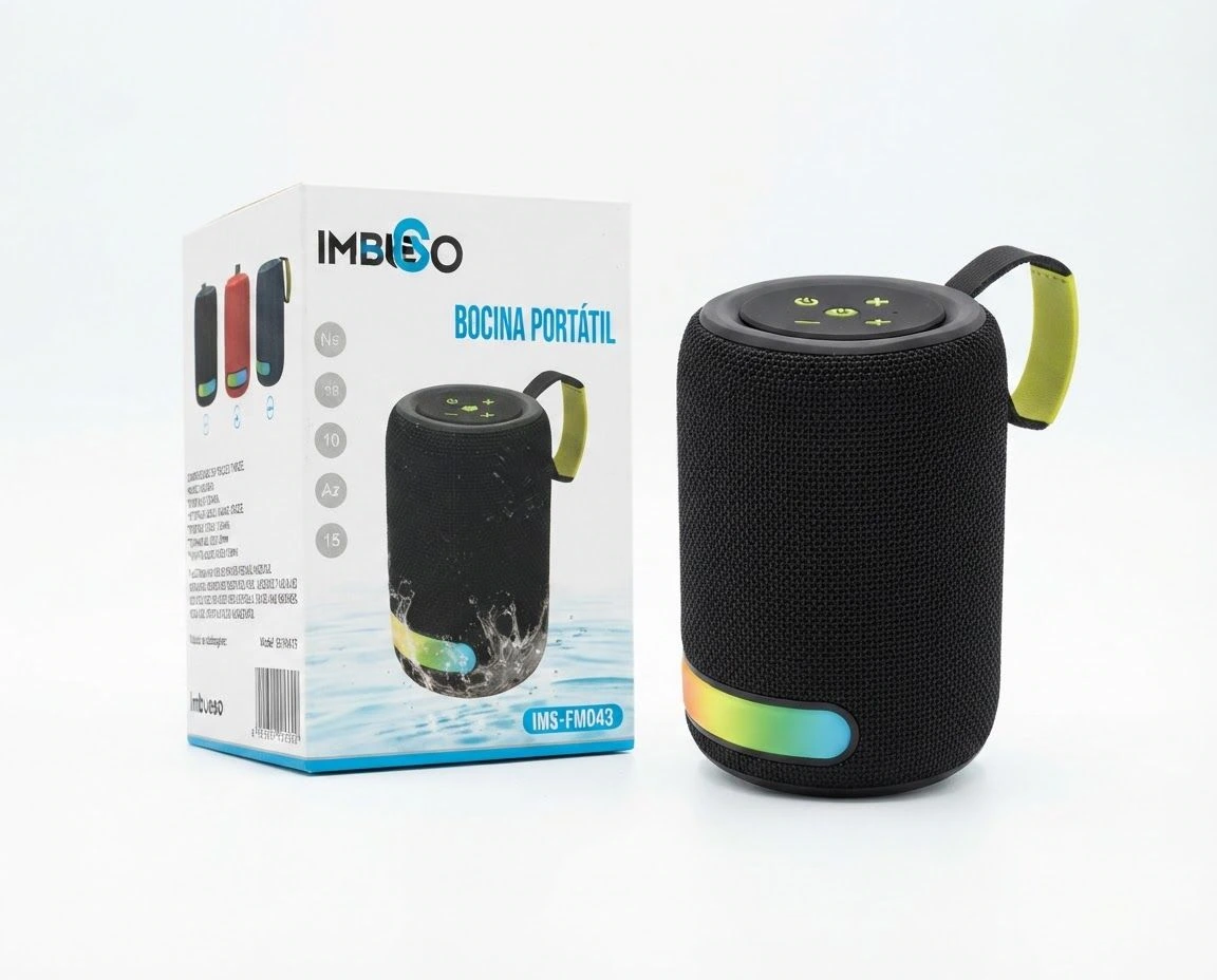 Bocina Bluetooth Portátil IMENSO 43