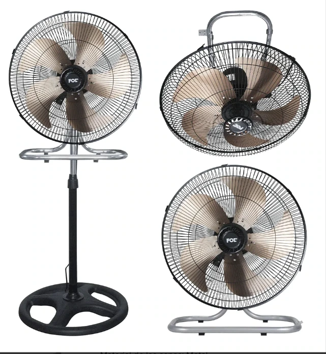 Ventilador Metálico Fol 3 En 1
