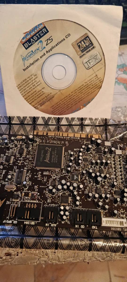 Tarjeta de Sonido Sound Blaster Audigy 2 ZS