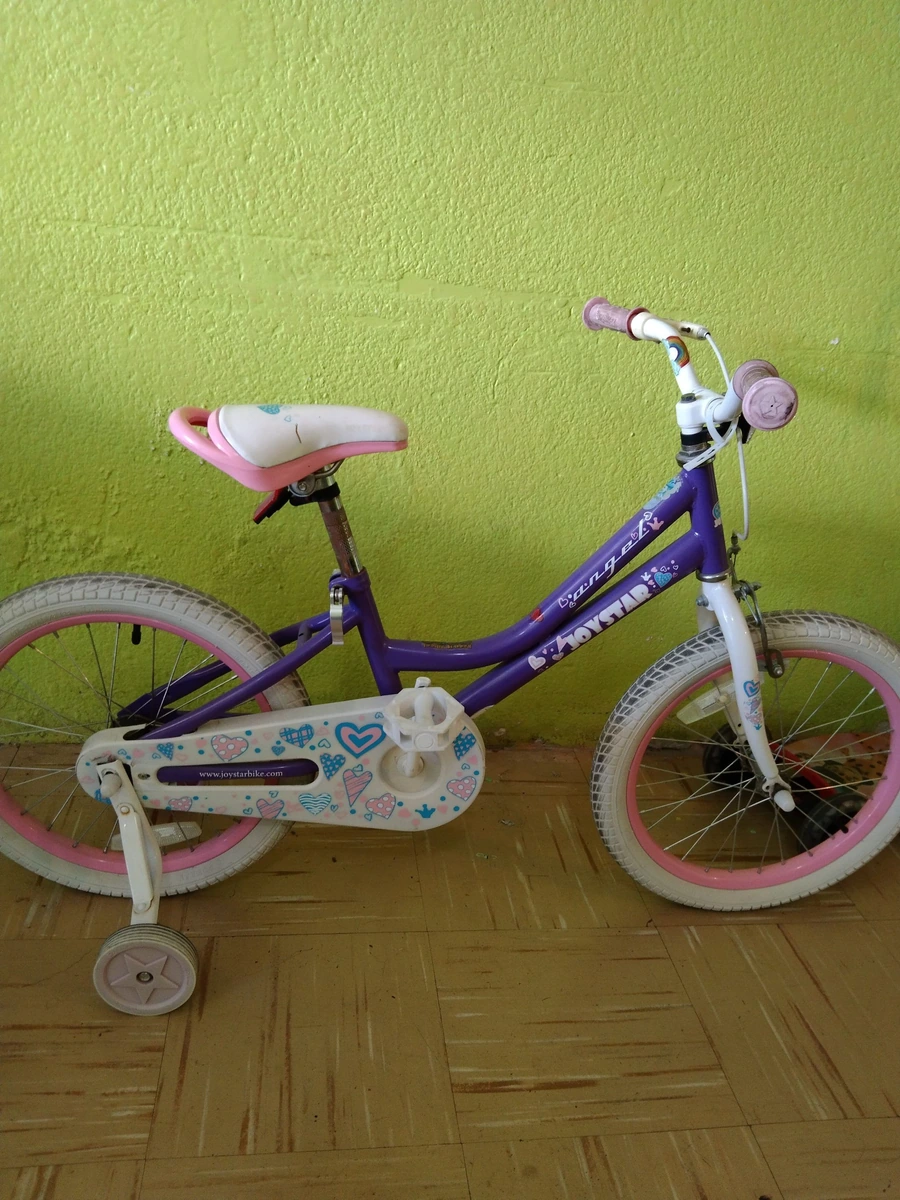 Bicicleta y patin del diablo de niña