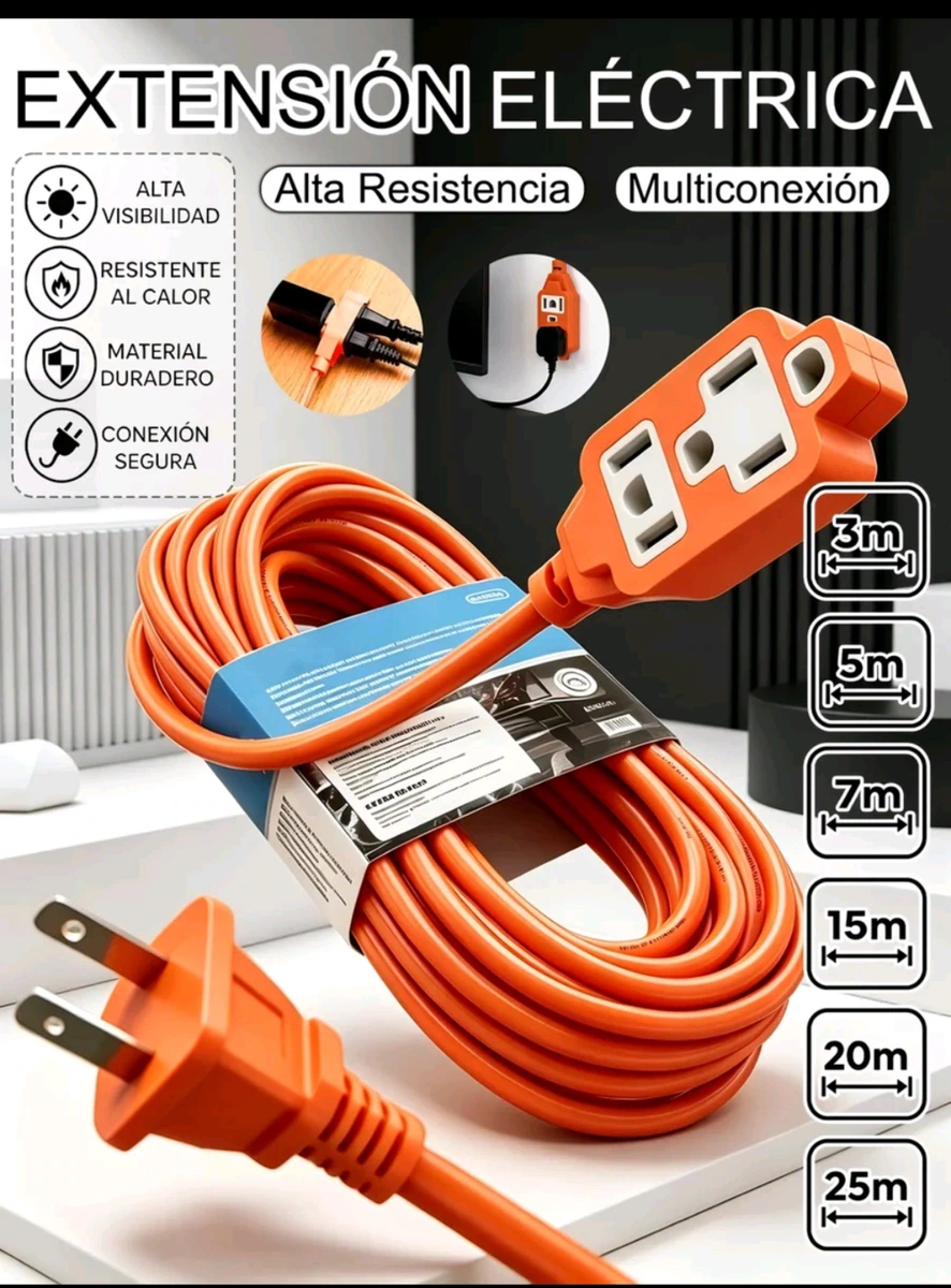 Extensión eléctrica Alta Resistencia