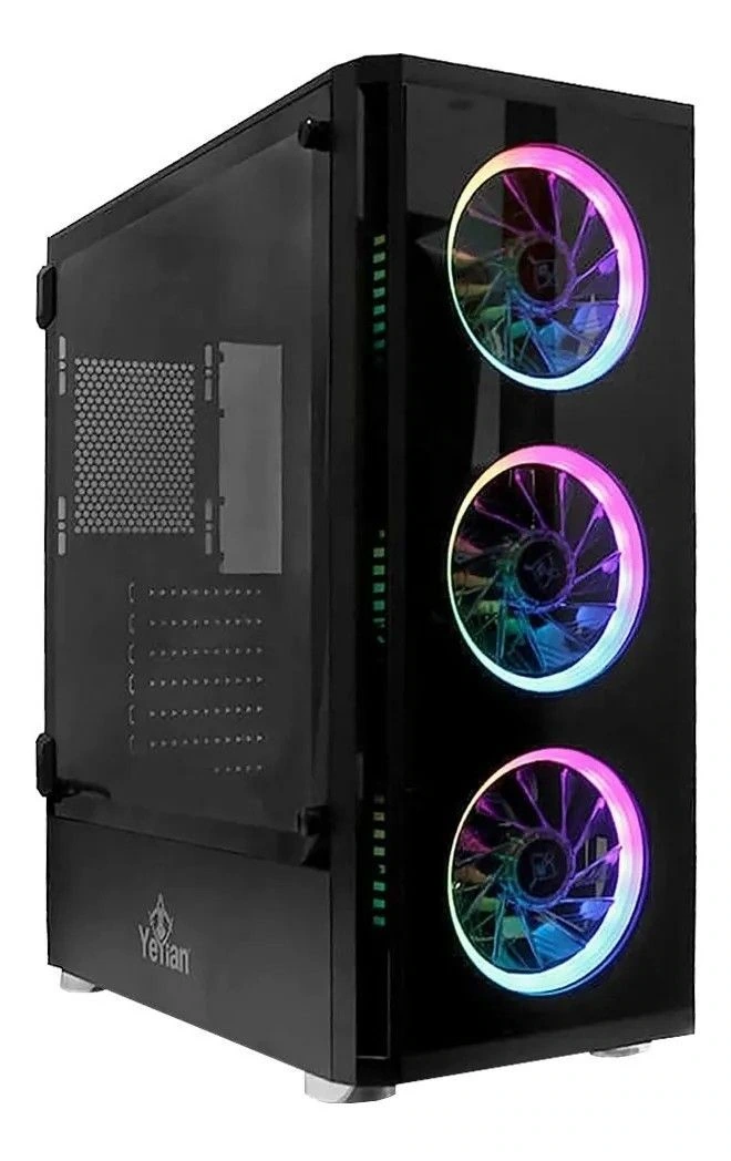 GABINETE GAMING YEYIAN SHADOW 2200 NEGRO/RGB