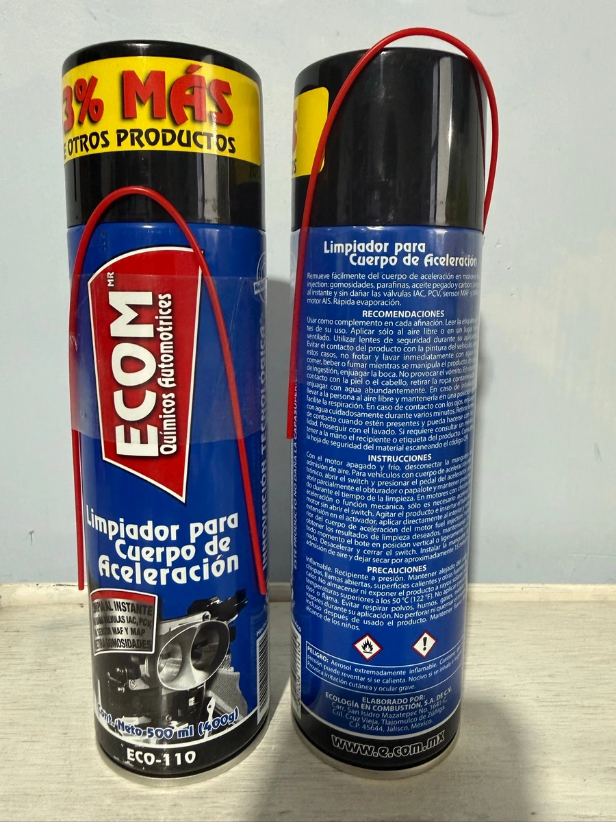 LIMPIADOR CUERPO DE ACELERACION ECOM 400g