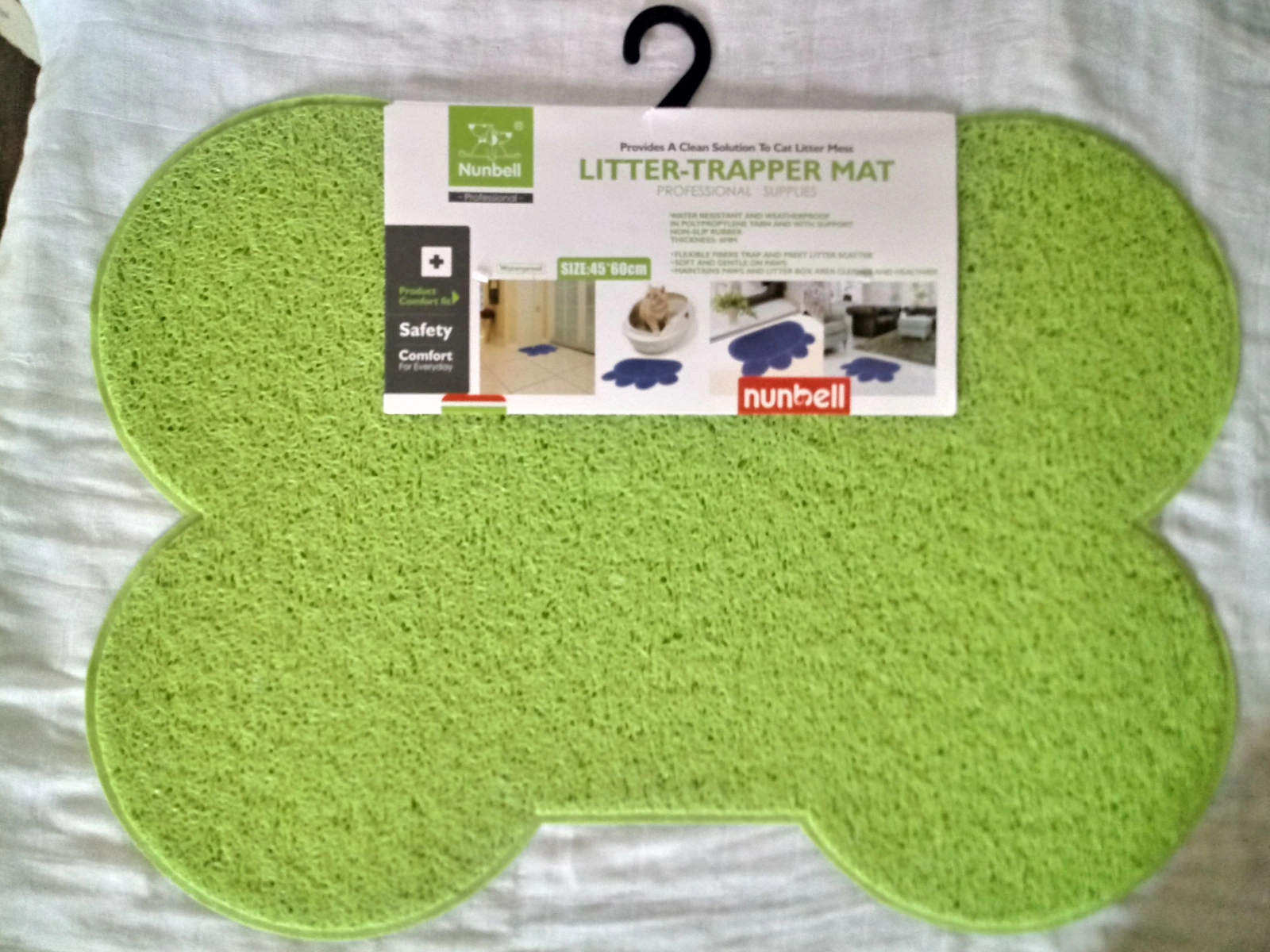 Tapete Para Gato Gigante (hueso) 60*45