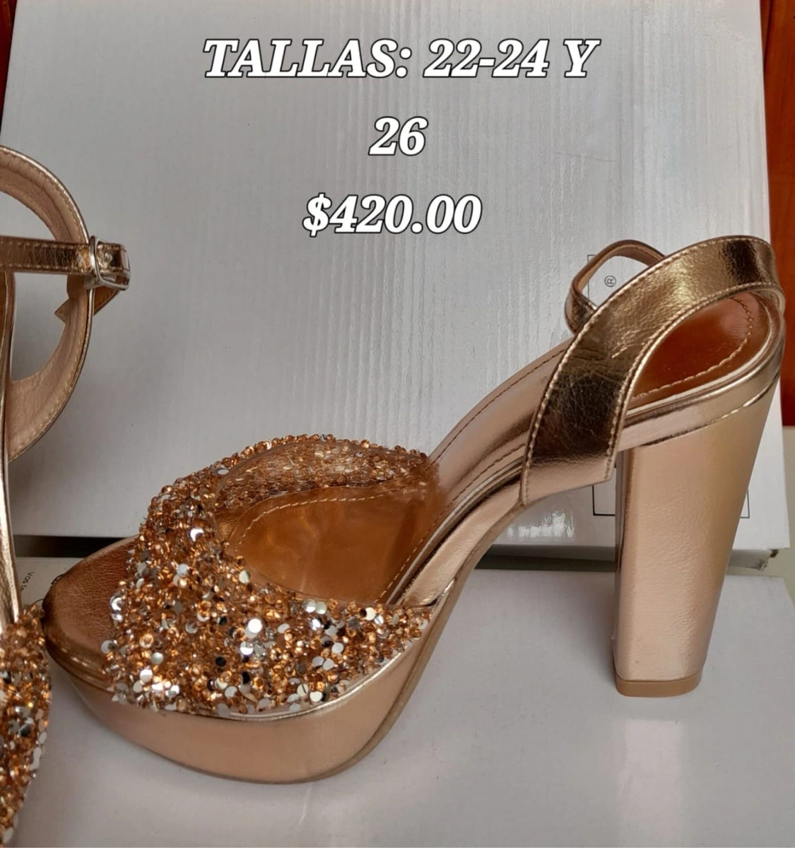 Zapatillas de vestido de fiesta