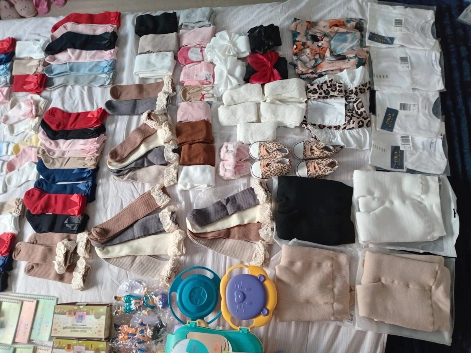 Mega paquete 107 productos para bebé niña