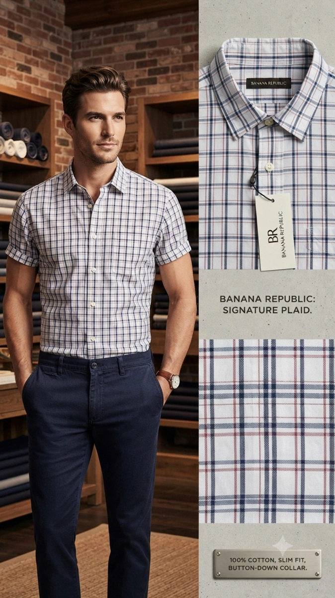 Camisa banana republic