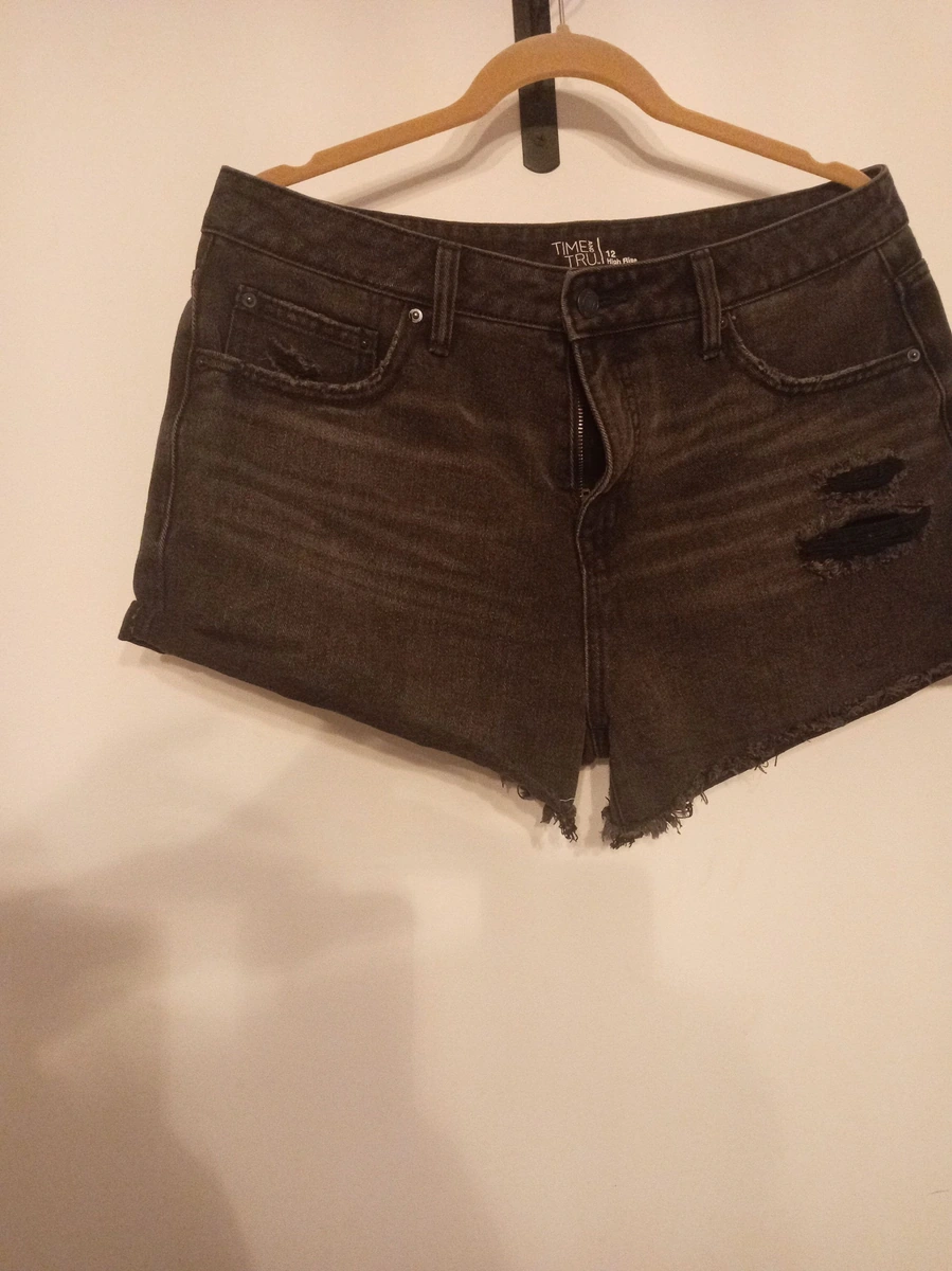 Shorts mezclilla negro