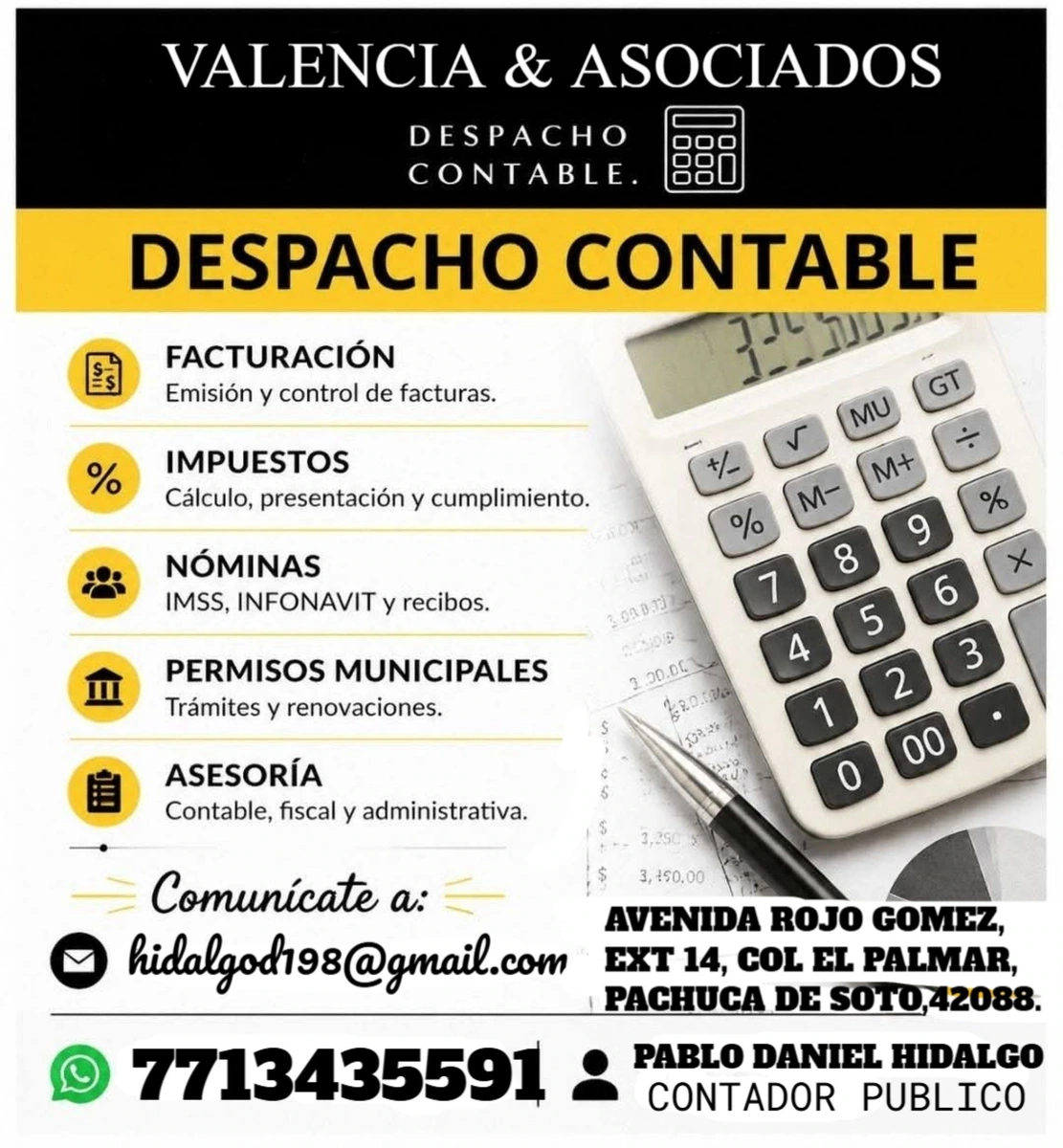 Servicios contables, fiscales y administrativos