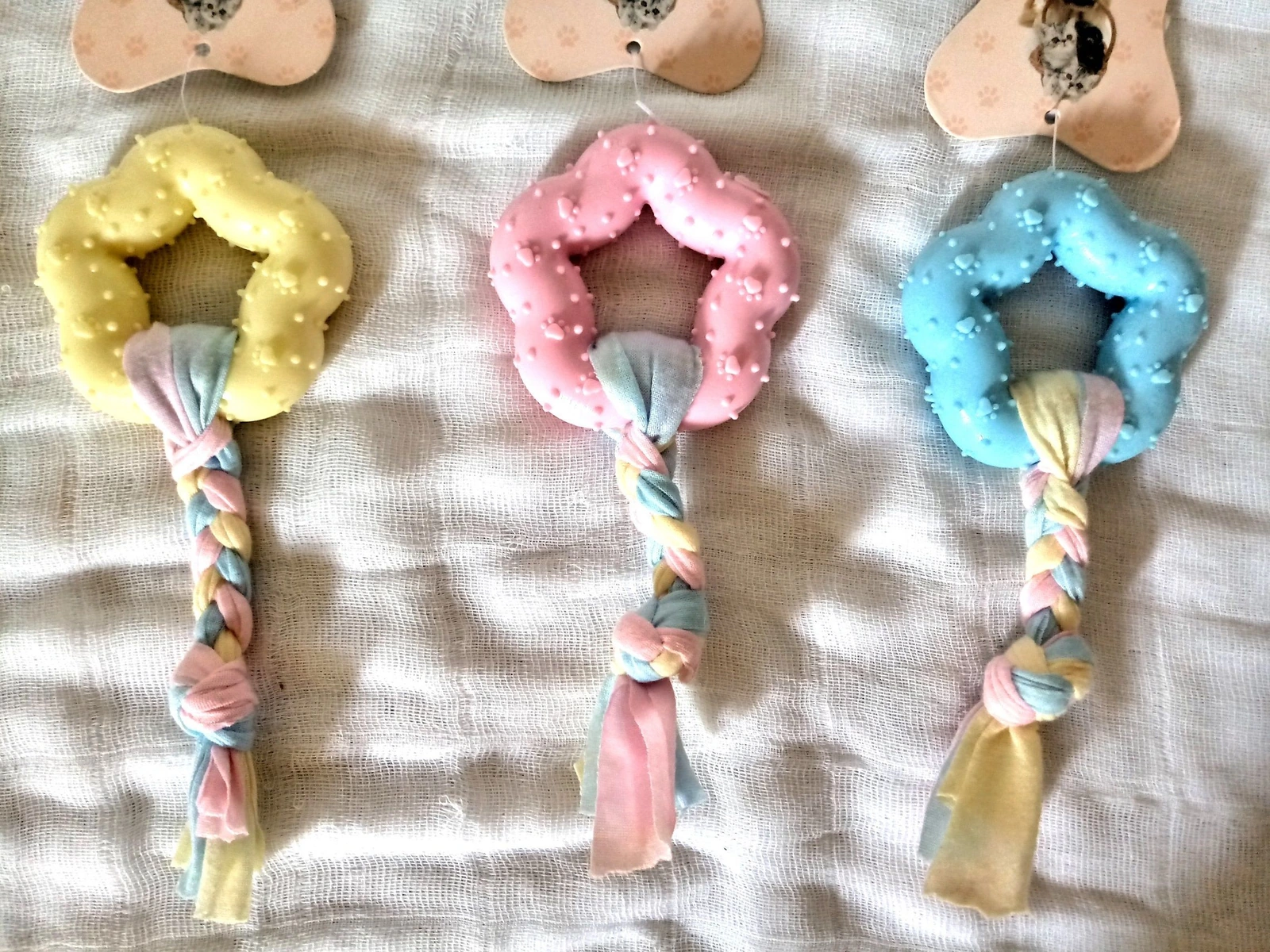 Juguete Para Perro Mini O Chico De Caucho Con Cuerda