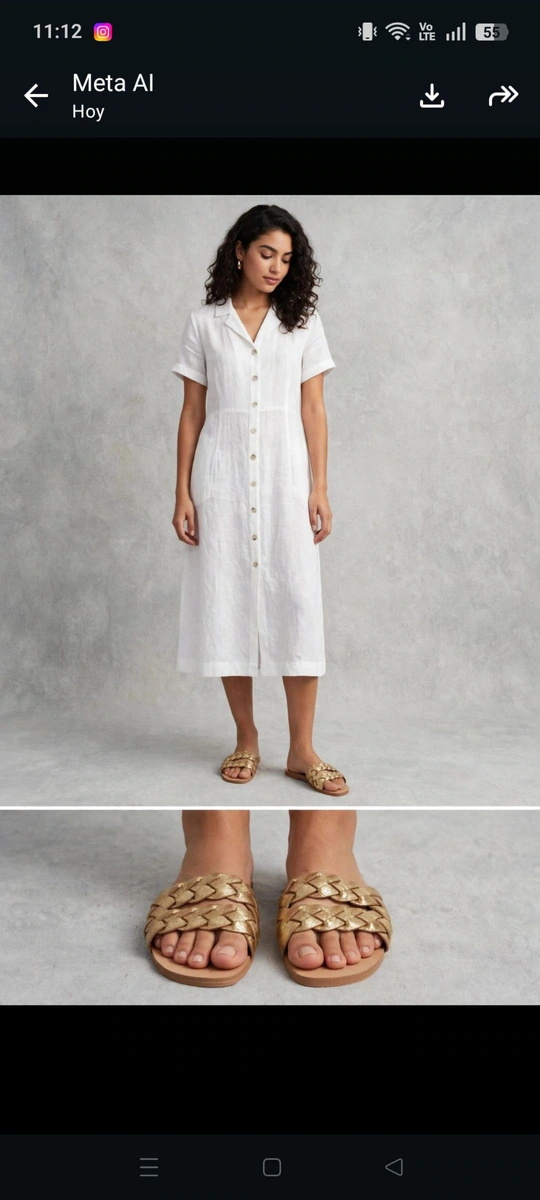 Sandalias planas doradas, Zara