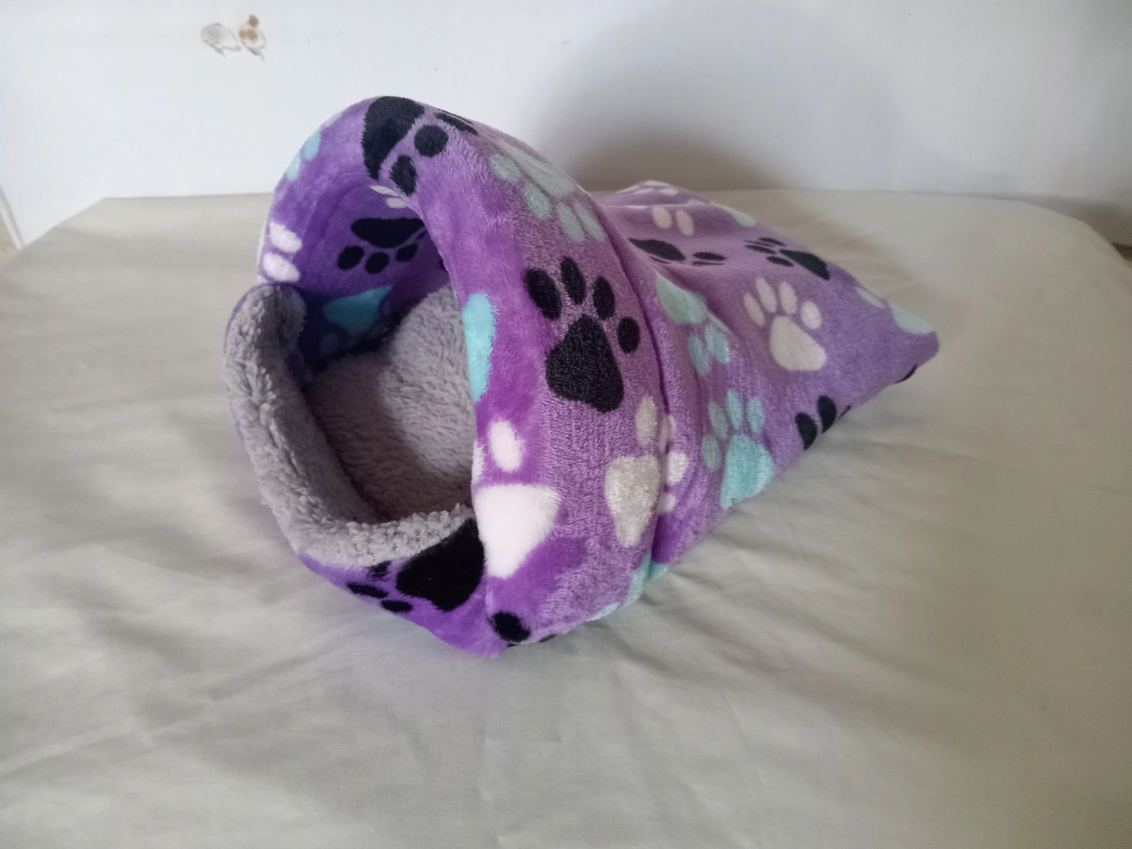 Cama Para Huron, Chinchilla, Cuyo y Erizo Con Borrega