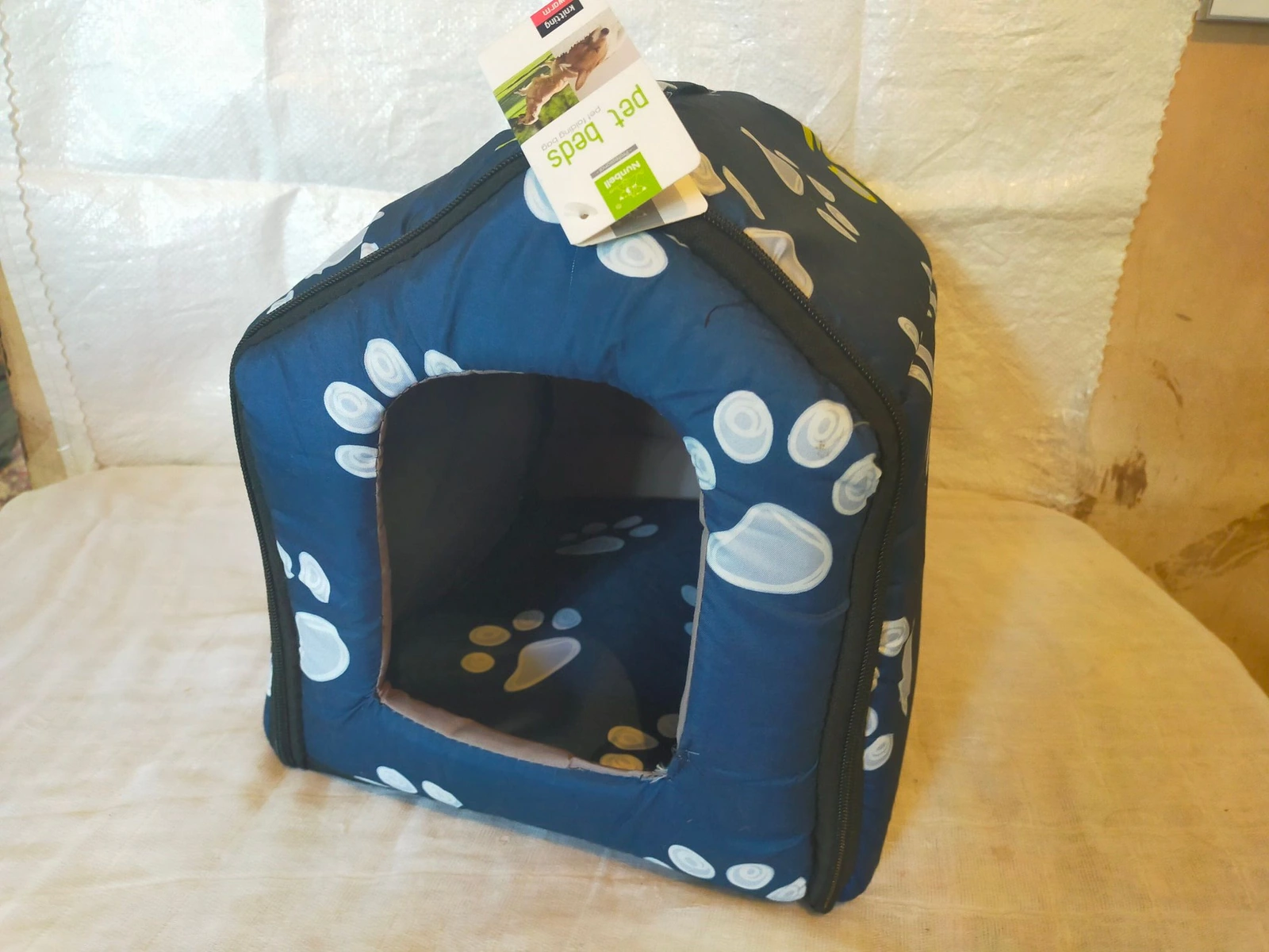 Casita De Tela Para Mascotas Chicas O Gatos