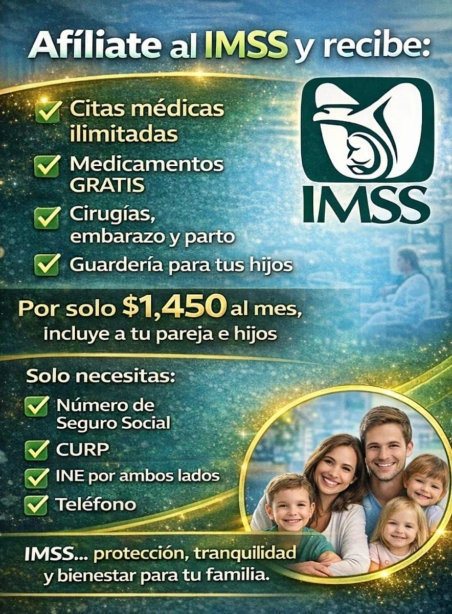Afiliaciones y altas al IMSS en la república mexicana