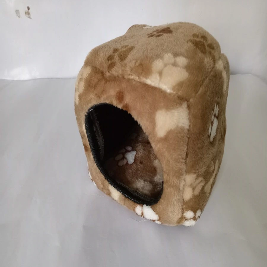 Casita Cama De Tela Térmica Para Hámster, Cuyos 15*14.5*16
