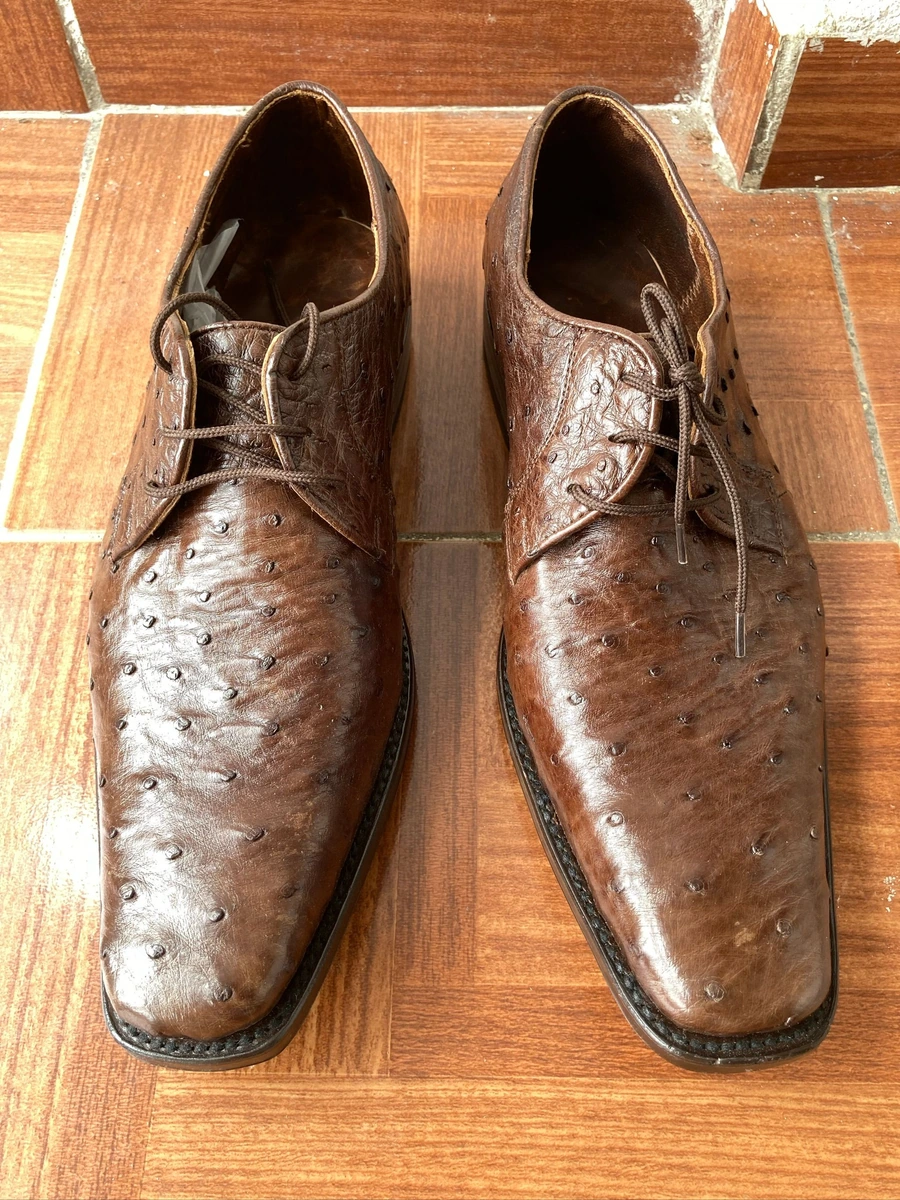 👞Elegantes Oxford de piel avestruz ‼️