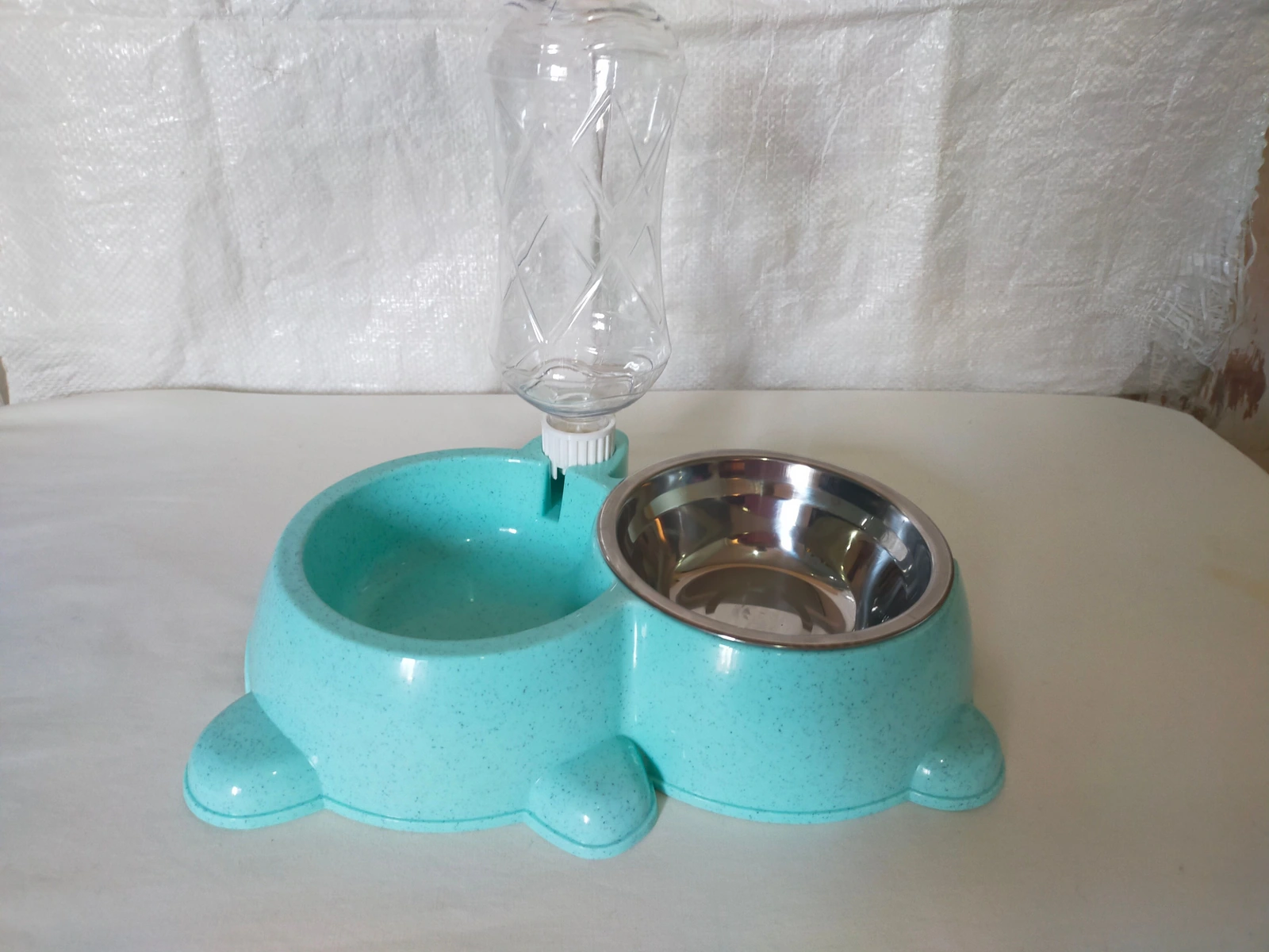 Bebedero Automático Plato Alimento Raza Mini, Chica O Gatos