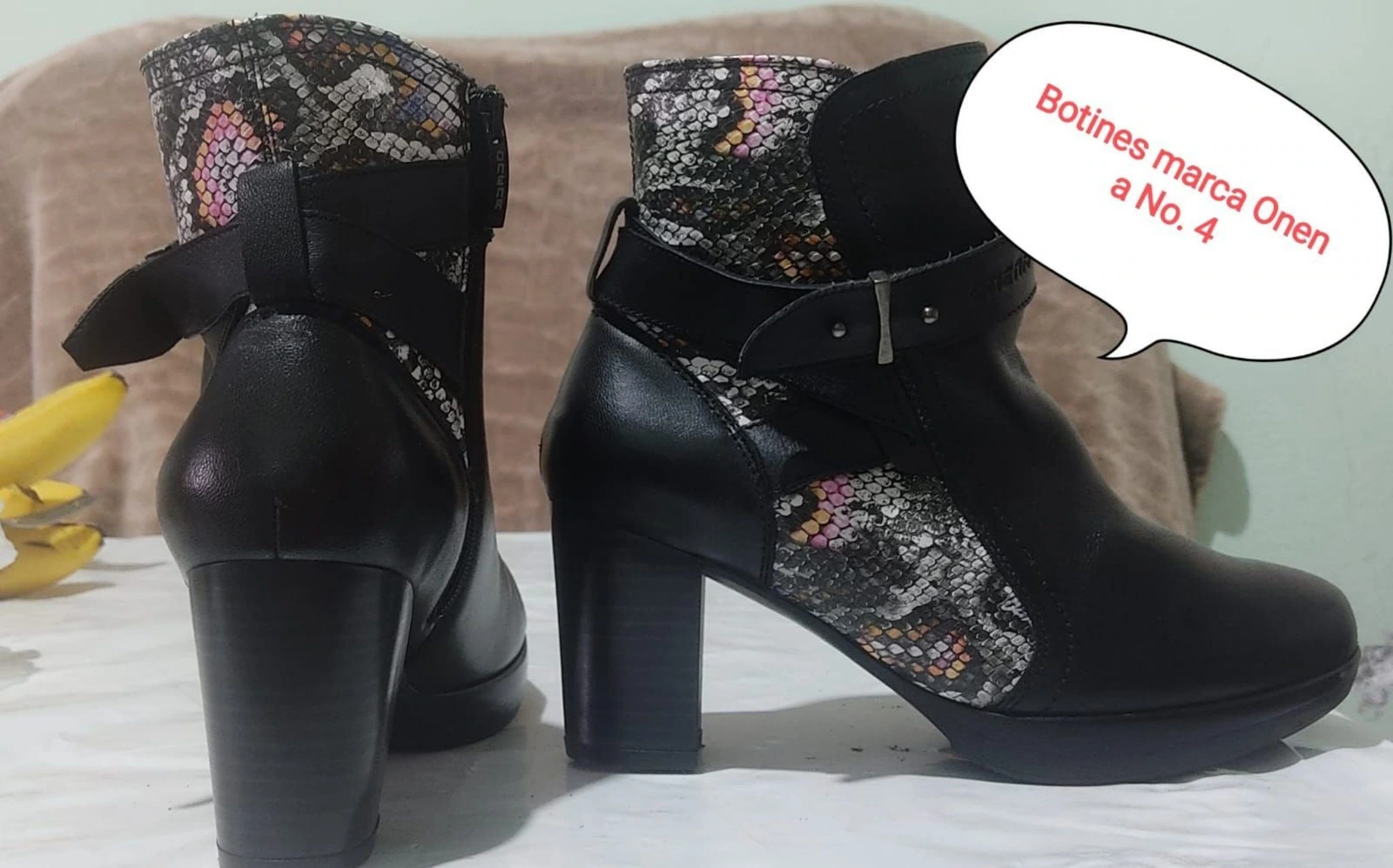 Botines marca ONENA